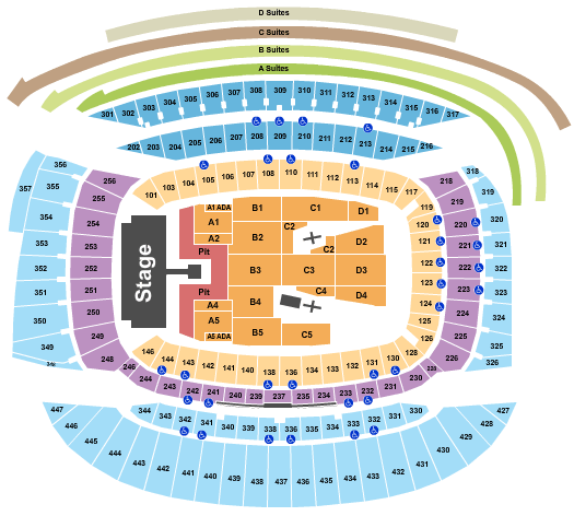 Soldier Field AC/DC Seating Chart